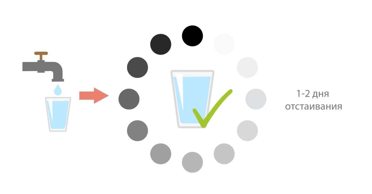 Отстаивание воды