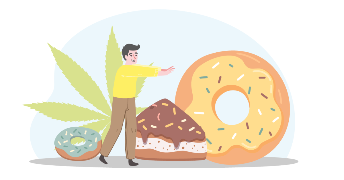 Еда с содержанием конопли