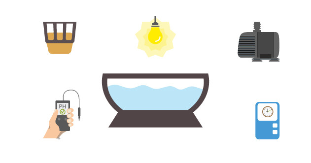 Экономия на сборке гидропонной установки для автоцвета