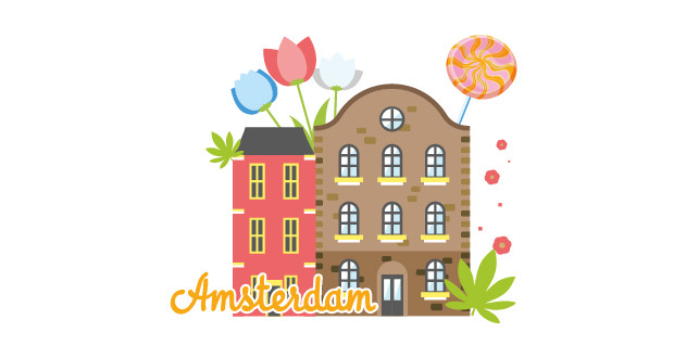 Леденцы из конопли из Амстердама