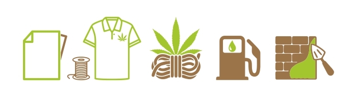 Продукты из волокон конопли