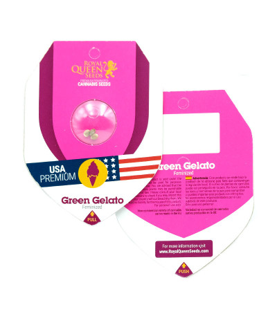 Green Gelato fem (Royal Queen Seeds) семена конопли