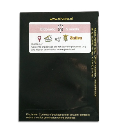 Eldorado fem (Nirvana Seeds) семена конопли