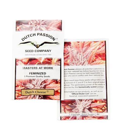 Купить семена каннабиса Dutch Cheese в оригинальной упаковке