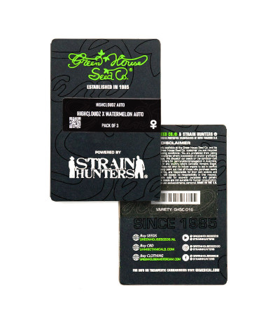 HighCloudZ Auto fem от Green House Seeds семена конопли
