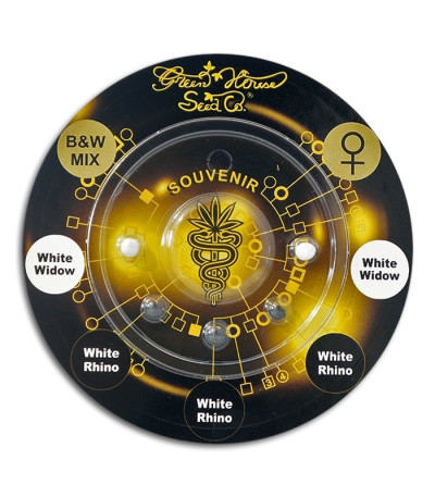 Black & White Mix микс семян конопли