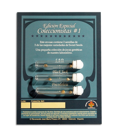 Ed. Especial Coleccionistas #1 (Sweet Seeds) микс семян конопли