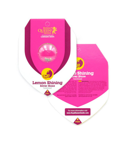 Lemon Shining Silver Haze (Lemon Haze) fem семена конопли