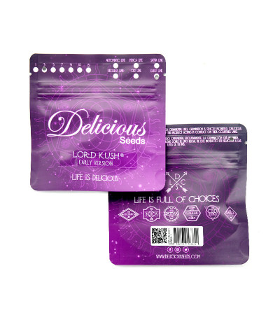 Lord Kush Early Version fem (Delicious Seeds) семена конопли