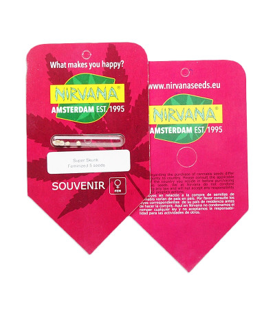 Super Skunk fem (Nirvana Seeds) семена конопли