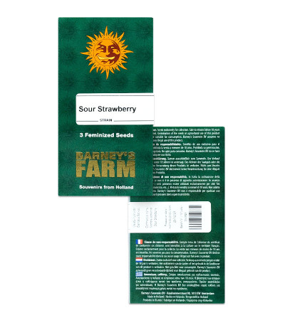 Sour Strawberry fem (Barney's Farm) семена конопли