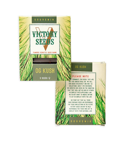 OG Kush fem (Victory Seeds) семена конопли