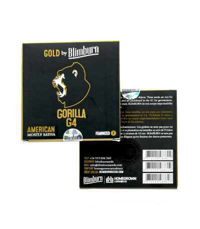 Gorilla Glue #4 fem (Blimburn Seeds) семена конопли