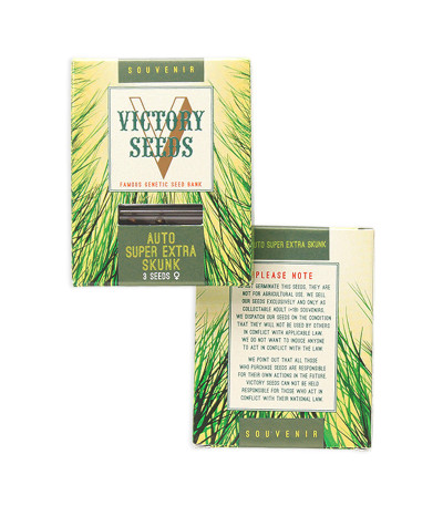 Auto Super Extra Skunk fem (Victory Seeds) семена конопли