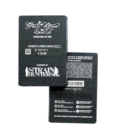 Franco's Lemon Cheese fem (Green House Seeds) семена конопли