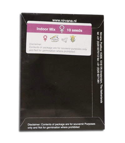 Indoor Mix fem (Nirvana Seeds) микс семян конопли