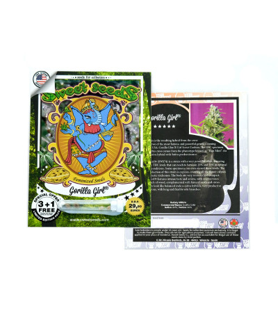 Gorilla Girl fem от Sweet Seeds семена конопли