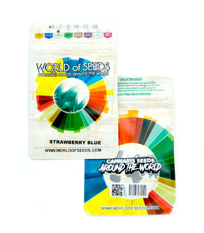 Strawberry Blue fem (World of Seeds) семена конопли
