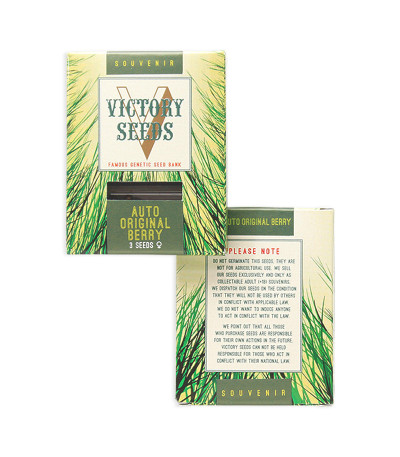 Auto Original Berry fem (Victory Seeds) семена конопли