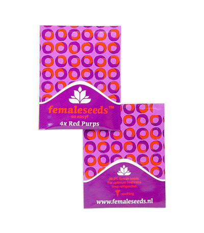 Семена конопли Red Purps от Female Seeds