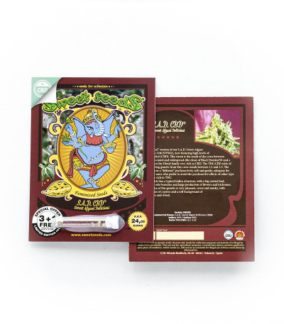 S.A.D. Sweet Afgani Delicious CBD fem (Sweet Seeds) семена конопли