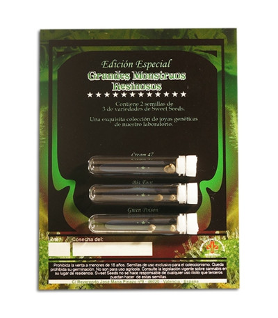 Grandes Monstruos Resinosos (Sweet Seeds) микс семян конопли