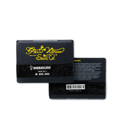 Bubba Slush fem (Green House Seeds) семена конопли