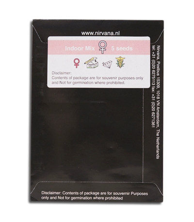Indoor Mix fem (Nirvana Seeds) микс семян конопли