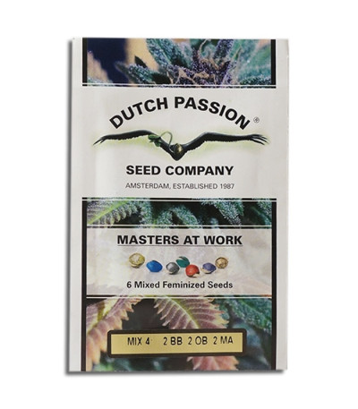 Семена каннабиса Colour Mix 4 в оригинальной упаковке