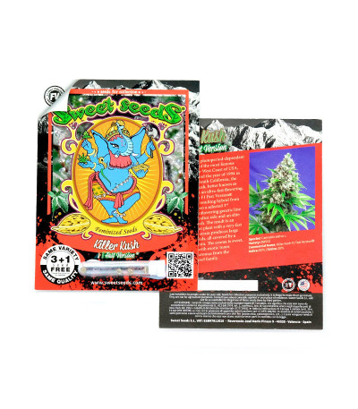 Killer Kush F1 Fast Version fem (Sweet Seeds) семена конопли