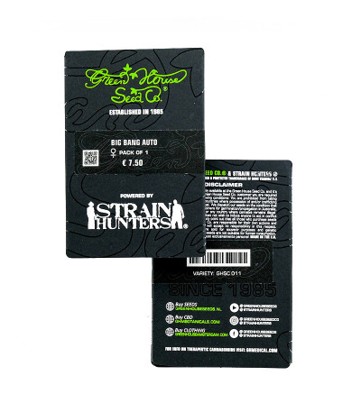 Big Bang Auto fem (Green House Seeds) семена конопли