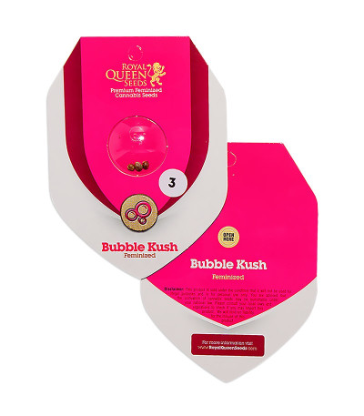 Bubble Kush fem (Royal Queen Seeds) семена конопли