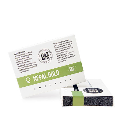 Семена марихуаны Nepal Gold в оригинальной упаковке