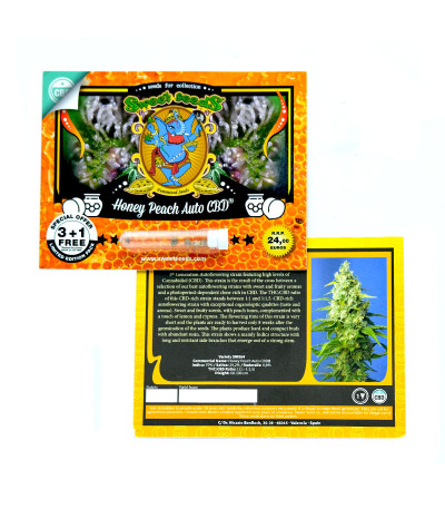 Honey Peach Auto fem CBD fem (Sweet Seeds) семена конопли