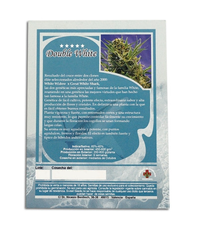 Double White fem (Sweet Seeds) семена конопли