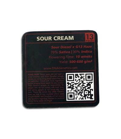 Sour Cream reg (DNA Genetics) семена конопли
