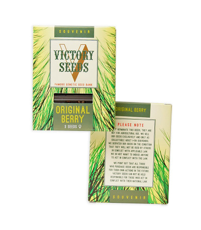 Original Berry fem (Victory Seeds) семена конопли