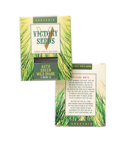 Auto Green Wild Shark fem (Victory Seeds) семена конопли