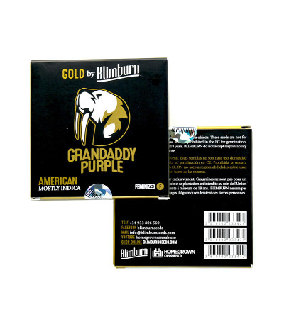 Grandaddy Purple fem семена конопли