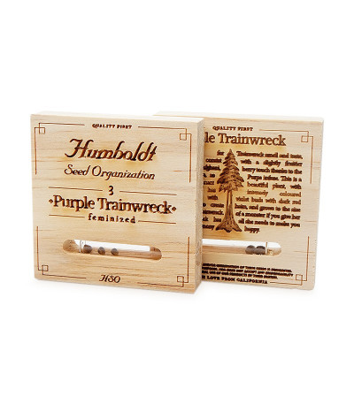 Purple Trainwreck fem семена конопли