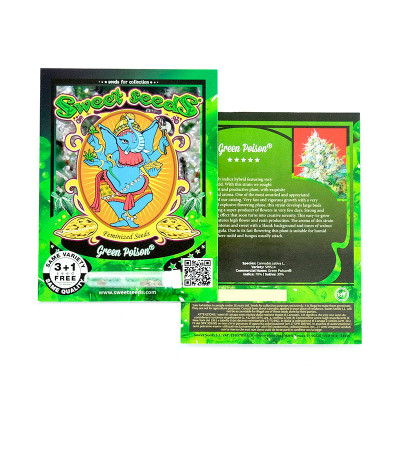 Green Poison fem (Sweet Seed) sсемена конопли