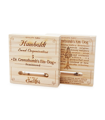 Dr. Greenthumb’s Em-Dog by B-Real fem семена конопли
