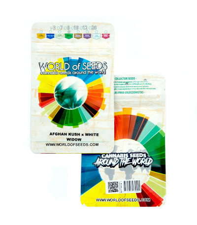 Afghan Kush X White Widow fem (World of Seeds) семена конопли