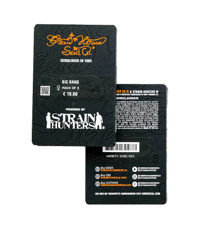 Big Bang fem (Green House Seeds) семена конопли