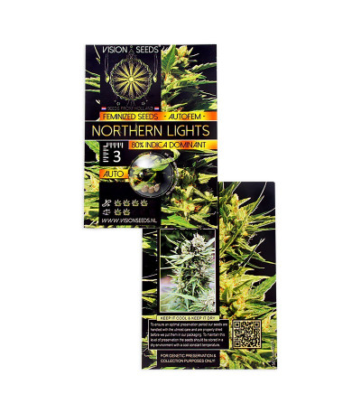 Northern Lights Auto Fem (Vision Seeds) семена конопли