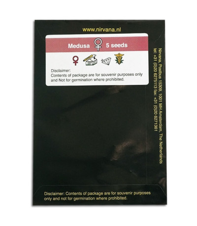 Medusa fem (Nirvana Seeds) семена конопли