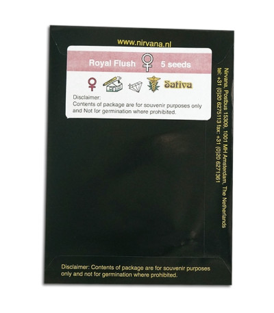 Royal Flush fem (Nirvana Seeds) семена конопли
