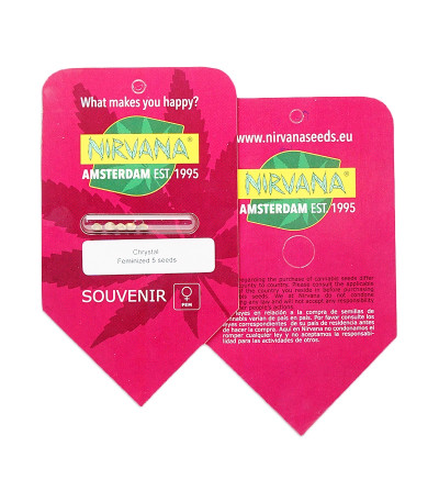 Chrystal fem (Nirvana Seeds) семена конопли