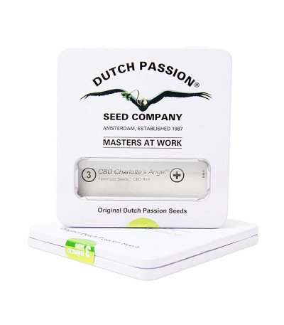 Семена каннабиса CBD Charlotte’s Angel в оригинальной упаковке