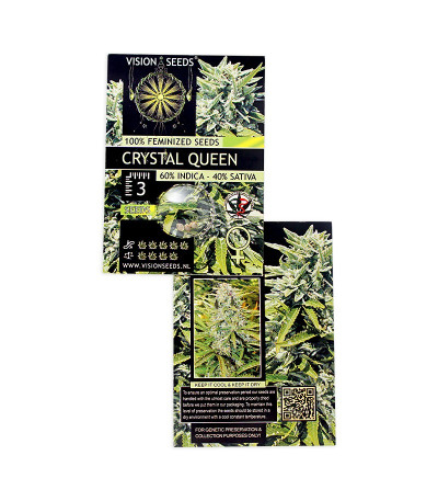 Crystal Queen fem (Vision Seeds) семена конопли